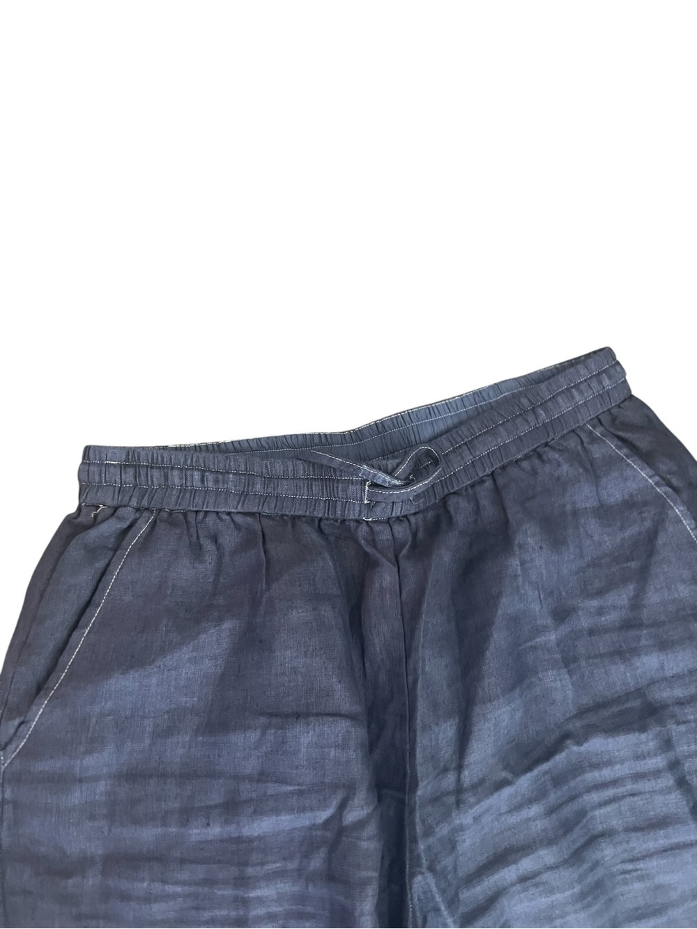 LINTICO 100% Linen Classic Pants Ombré - size L - Picture 4 of 5